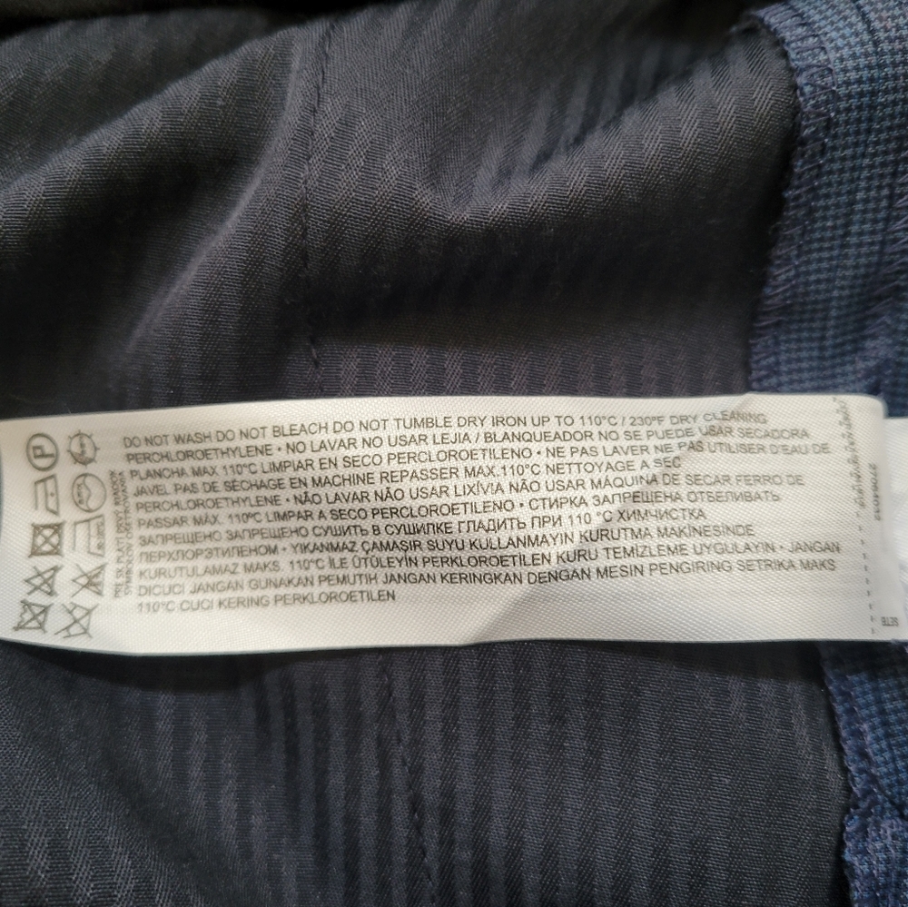 Mango Men's Extrafine wool Slim Fit  Dress Pants - Picture 7 of 14